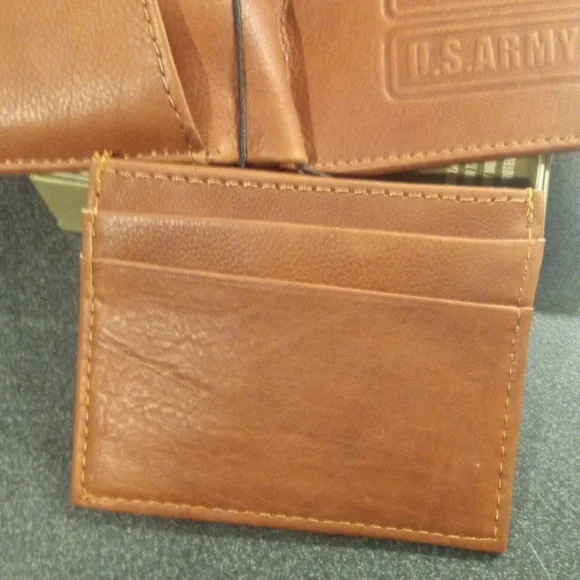 U.S.Army genuine leather bi fold wallet - Picture 5 of 5
